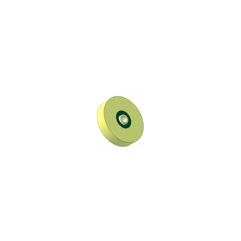 Rouleau n° 212 – rouleau porteur en plastique Ø124 mm pour machines Grimme | OEM Grimme 623.00012 | fabricant KiJ