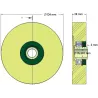 Rouleau n° 212 – rouleau porteur en plastique Ø124 mm pour machines Grimme | OEM Grimme 623.00012 | fabricant KiJ
