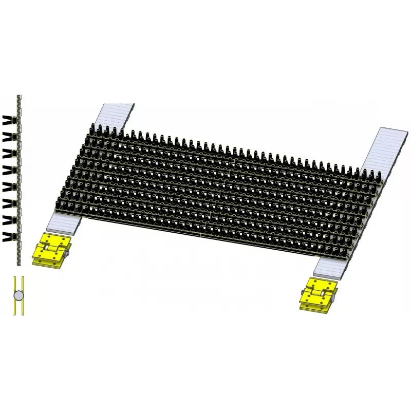 Tapis à fanes SR 80-40 sur 2 courroies – tapis pour arracheuse de pommes de terre Grimme SR 80-40 | OEM Grimme 300.28922 | fabricant KiJ