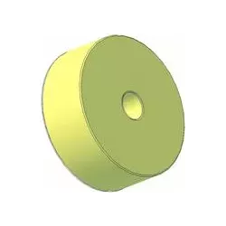 Rouleau n° 215 – rouleau porteur en plastique Ø62 mm pour machines Grimme | OEM Grimme 088.00243 | fabricant KiJ