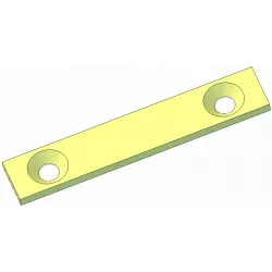 Plaquette 2 – pièce de rechange pour machines Grimme | OEM Grimme 015.72636 | fabricant KiJ