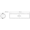 Bague de réduction 20×16×80 – pièce de rechange pour machines ROPA | OEM ROPA 110091104 | fabricant KiJ