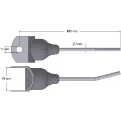 Doigt ramasseur 158113 – pièce de rechange fabriquée par KiJ | OEM 158113 | fabricant KiJ