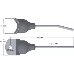 Doigt ramasseur 120412 – doigt fabriqué par KiJ | OEM 120412 | fabricant KiJ