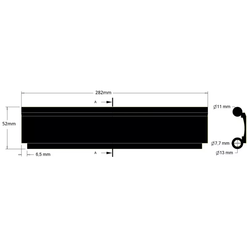 Caoutchouc de liaison des paniers – long – élément en caoutchouc fabriqué par KiJ | fabricant KiJ