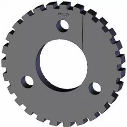 Disque d'entraînement en caoutchouc – disque pour machines Kverneland | fabricant KiJ