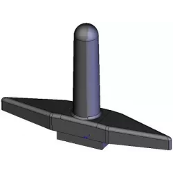 Taquet de convoyeur pour récolteuse de tomates – pièce de rechange fabriquée par KiJ | OEM 5700000198200 | fabricant KiJ