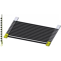 Tapis de tamisage Wuhlmaus à barreaux gainés – tapis de rechange pour machines Wuhlmaus | fabricant KiJ