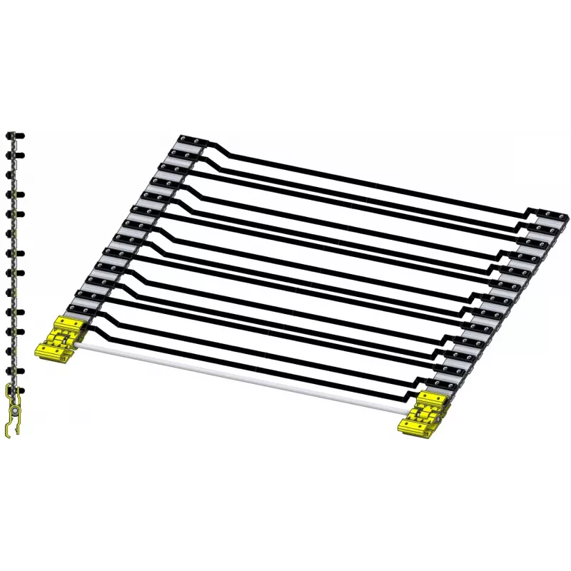 Tapis de tamisage Wuhlmaus W3 – tapis de rechange pour machines Wuhlmaus | fabricant KiJ
