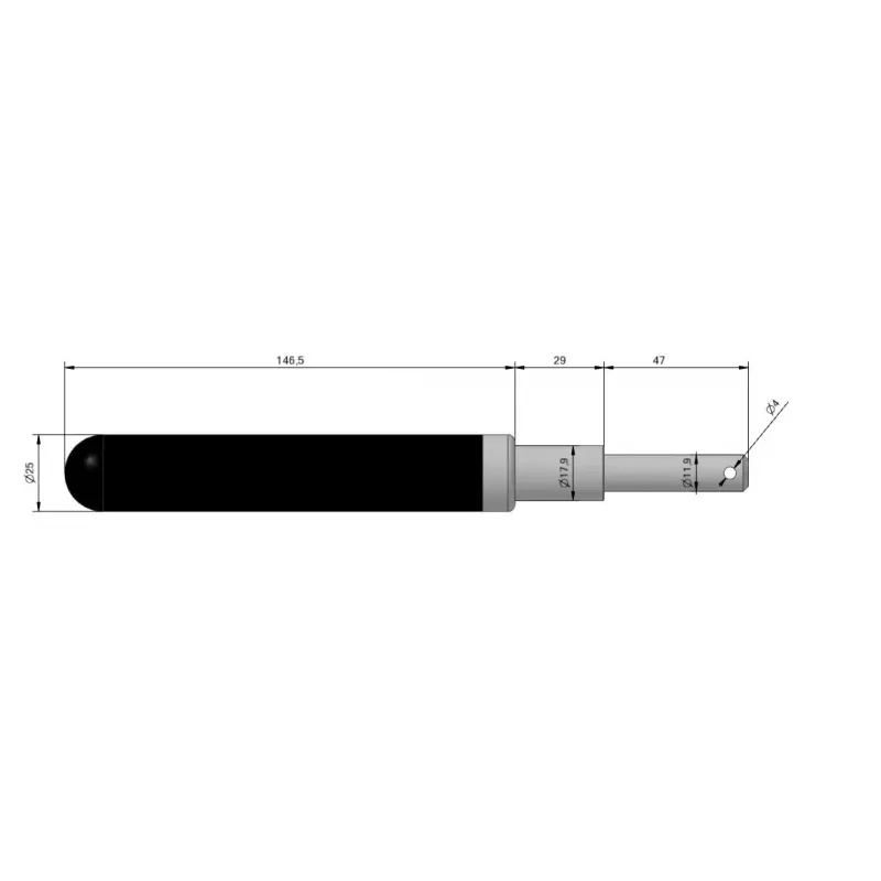 Doigt Wuhlmaus long – doigt pour machines Wuhlmaus | fabricant KiJ