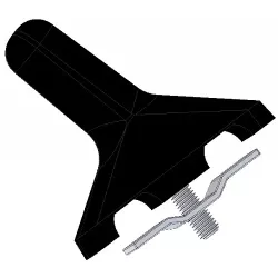 Entraîneur - jeu complet – pièce de rechange pour arracheuse de pommes de terre Anna Z644 | OEM Anna 5644-51-115 | fabricant KiJ