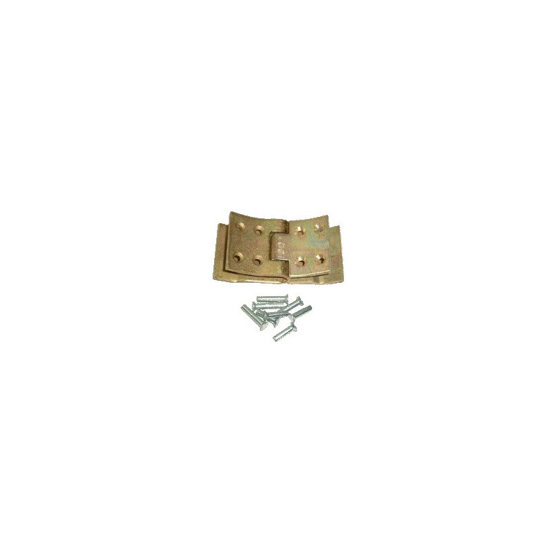 Agrafes pour courroie de tamisage + rivets – jeu complet – agrafe de jonction pour arracheuse de pommes de terre Anna Z644 | OEM Anna 5644-38-007-1 | fabricant KiJ