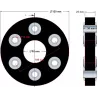 Disque élastique épais – disque d'accouplement élastique fabriqué par KiJ | OEM 7088-92-504 | fabricant KiJ
