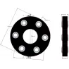 Disque élastique Claas 230 – disque d'accouplement élastique pour machines Claas | fabricant KiJ