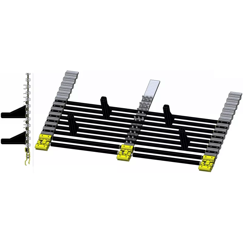 Tapis à fanes SL 750 sur 3 courroies – tapis pour arracheuse de pommes de terre Grimme SL 750 | OEM Grimme 300.26487 | fabricant KiJ