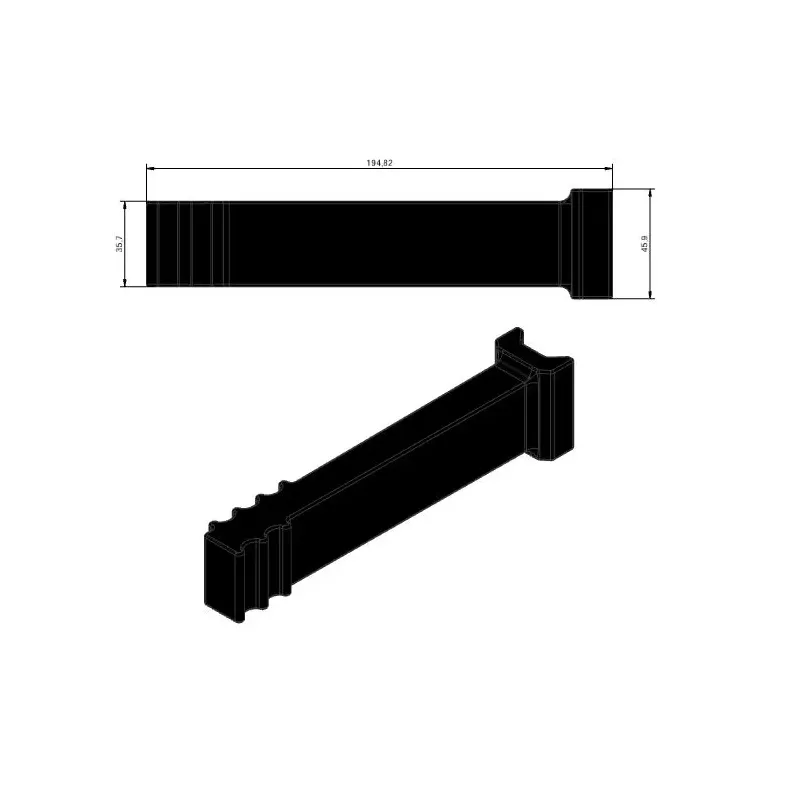 Caoutchouc de nettoyage – élément en caoutchouc fabriqué par KiJ | OEM 206107, 206116, 206122 | fabricant KiJ