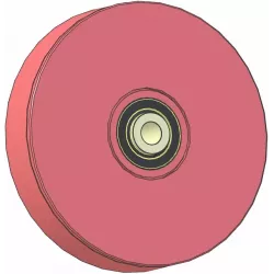 Rouleau n° 114 – rouleau de renvoi en fonte Ø192 mm pour machines Grimme | OEM Grimme 200.48657 | fabricant KiJ