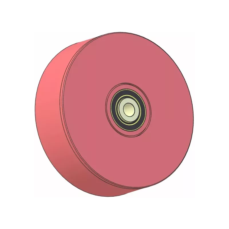Rouleau n° 115 – rouleau de renvoi en fonte Ø192 mm pour machines Grimme | OEM Grimme 200.42986 | fabricant KiJ