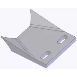 Racleur de terre en fonte – racleur fabriqué par KiJ | OEM 004.00008 | fabricant KiJ