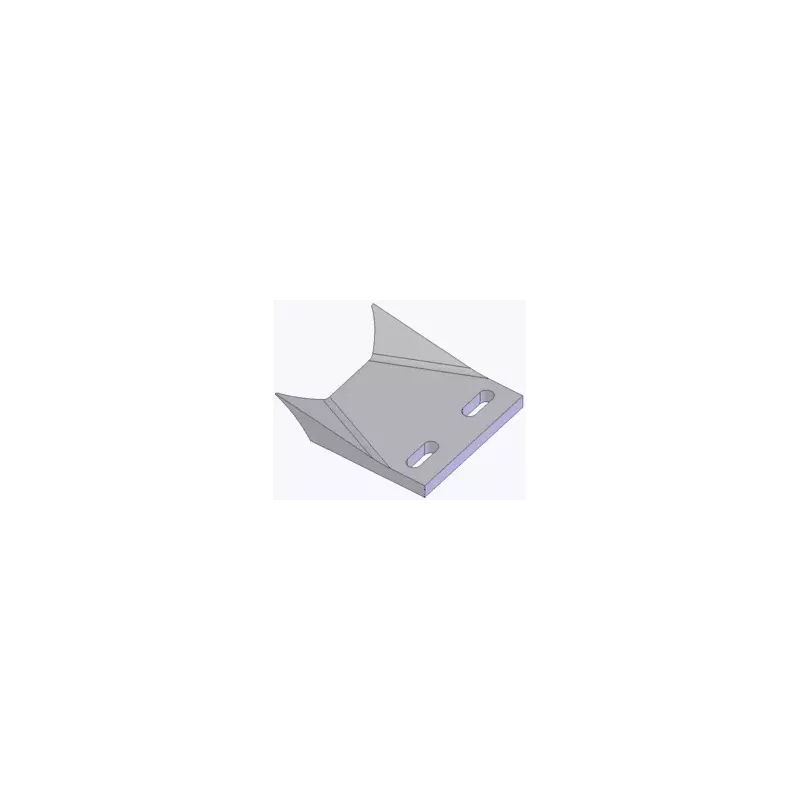 Racleur de terre en fonte – racleur fabriqué par KiJ | OEM 004.00008 | fabricant KiJ