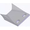 Racleur de terre en fonte – racleur fabriqué par KiJ | OEM 004.00008 | fabricant KiJ