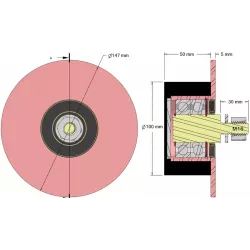 Rouleau n° 10a – rouleau porteur en acier-caoutchouc Ø100 mm pour machines Grimme | OEM Grimme 200.02835, 200.22084, 200.01962 | fabricant KiJ
