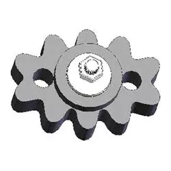 Rouleau n° 21 – rouleau secoueur en caoutchouc Ø170 mm pour machines Grimme | OEM Grimme 200.27999, 088.00289 | fabricant KiJ