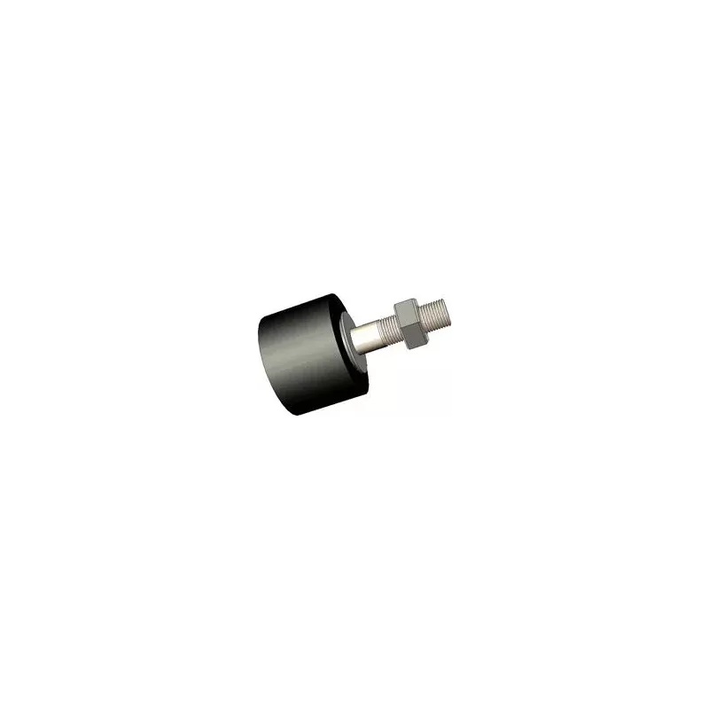 Rouleau n° 38 – rouleau porteur en caoutchouc Ø61 mm pour machines Grimme | OEM Grimme 200.04779, 200.30645, 088.00055 | fabricant KiJ