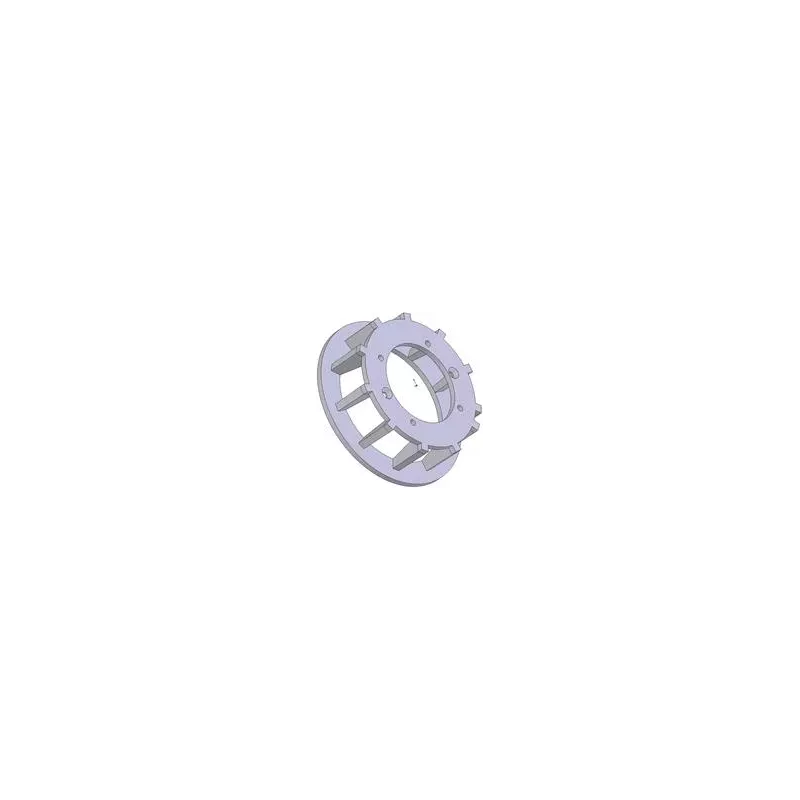 Rouleau n° 127 – rouleau d'entraînement en fonte Ø250 mm, pas 40 mm, pour machines Grimme | OEM Grimme 006.00059, 006.00347, 006.00722 | fabricant KiJ