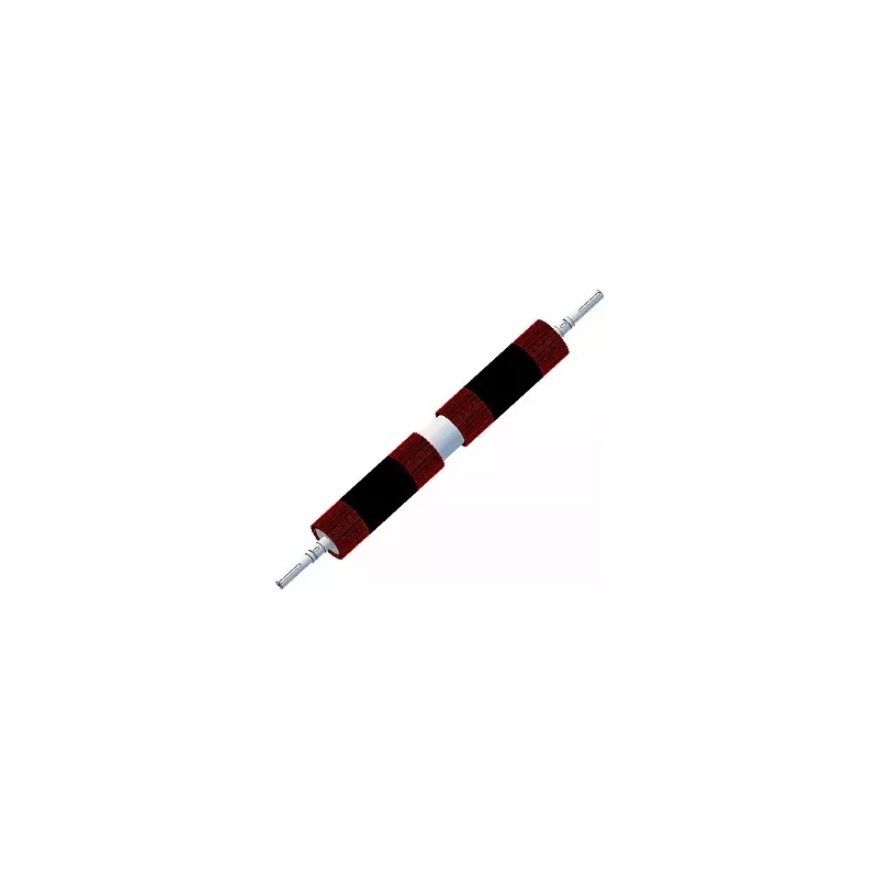Rouleau n° 245 – arbre de support en acier-caoutchouc Ø192 mm pour machines Grimme | OEM Grimme 076.01570 | fabricant KiJ