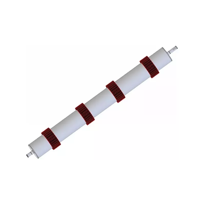 Rouleau n° 291 – rouleau porteur en acier-caoutchouc Ø190 mm pour machines Grimme | OEM Grimme 076.02181, 076.01529 | fabricant KiJ