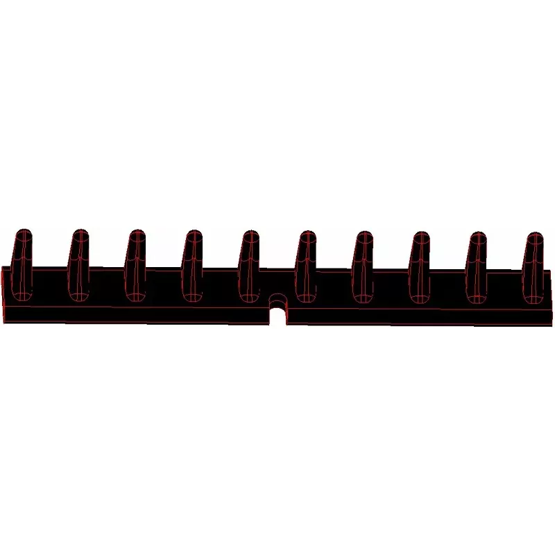 Palette en caoutchouc 10 dents – palette pour machines Grimme | OEM Grimme 088.00931 | fabricant KiJ