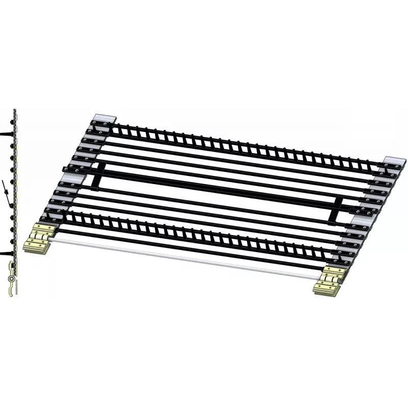 Tapis de triage SE 140 avec barreau hérisson – tapis pour arracheuse de pommes de terre Grimme SE 140 | fabricant KiJ