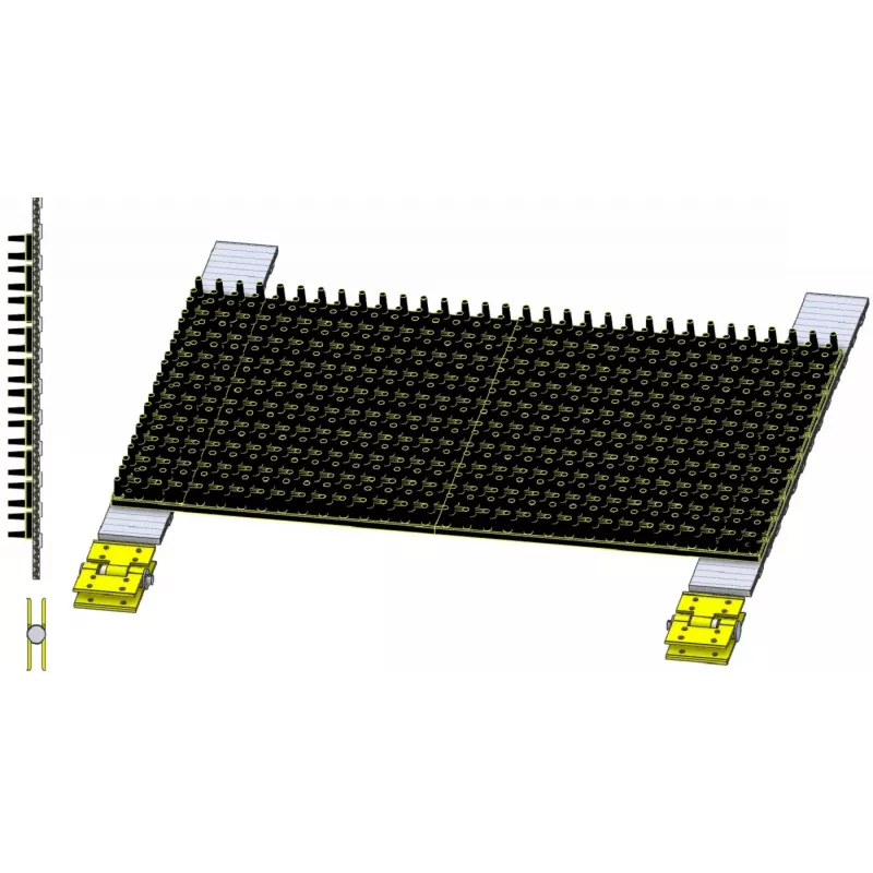 Tapis hérisson à barreaux SE 140 – tapis pour arracheuse de pommes de terre Grimme SE 140 | OEM Grimme 300.78749 | fabricant KiJ