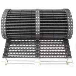 Tapis à fanes SE 140 sur 3 courroies – tapis pour arracheuse de pommes de terre Grimme SE 140 | OEM Grimme 301.01467, 301.03042, 301.03044 | fabricant KiJ