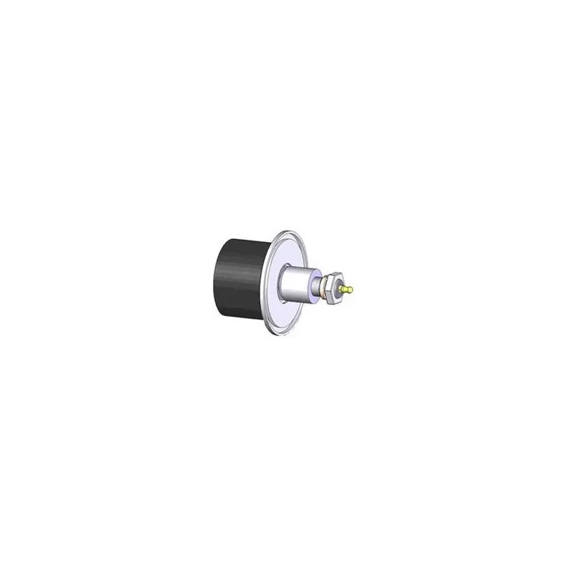 Rouleau n° 61 – rouleau de renvoi en acier-caoutchouc Ø100 mm pour machines Grimme | OEM Grimme 200.29585 | fabricant KiJ