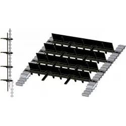 Tapis à fanes à palettes SE 70-20 – tapis pour arracheuse de pommes de terre Grimme SE 70-20 | OEM Grimme 300.29377, 300.29280 | fabricant KiJ