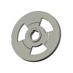 Rouleau n° 53 – rouleau de guidage en fonte Ø237 mm pour machines Grimme | OEM Grimme 006.00514 | fabricant KiJ