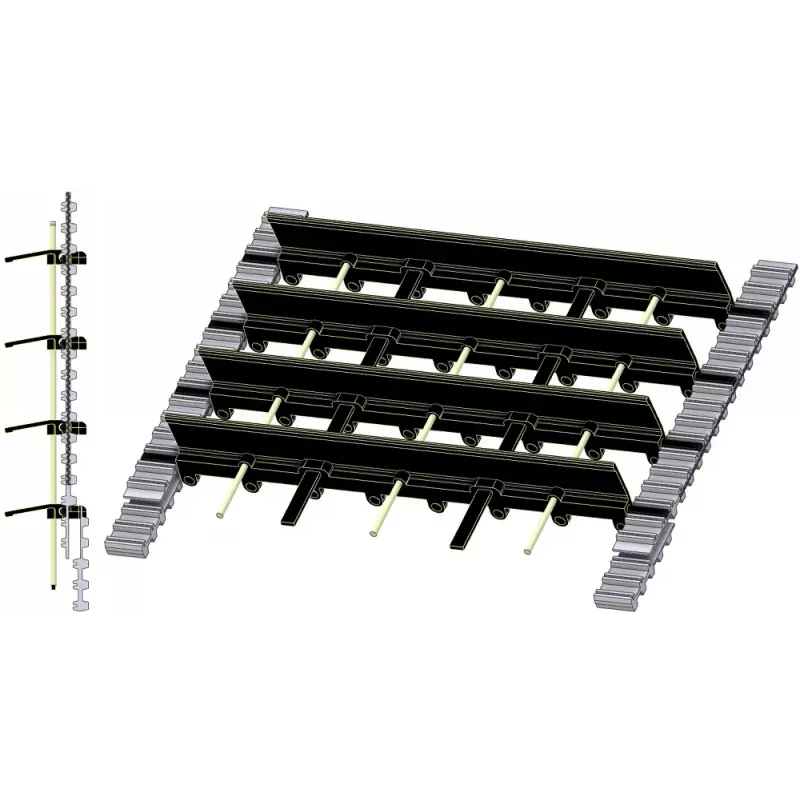 Tapis à fanes à palettes Grimme SE 75-30 – tapis de rechange pour arracheuse de pommes de terre Grimme SE 75-30 | OEM Grimme 300.33486, 300.37415 | fabricant KiJ