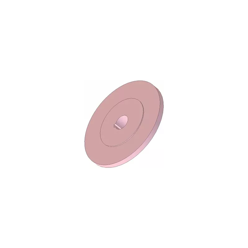 Rouleau n° 208 – rouleau de guidage en fonte Ø210 mm pour machines Grimme | OEM Grimme 006.00571, 100.32222 | fabricant KiJ