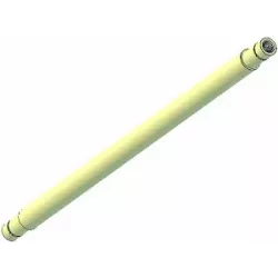Rouleau n° 263 – arbre d'entraînement en acier Ø25 mm pour machines Grimme | OEM Grimme 037.02069 | fabricant KiJ