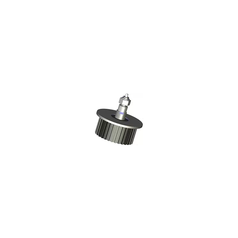 Rouleau n° 6a – rouleau de renvoi en acier-caoutchouc Ø132 mm pour machines Grimme | OEM Grimme 200.17570, 200.08260, 200.17665 | fabricant KiJ