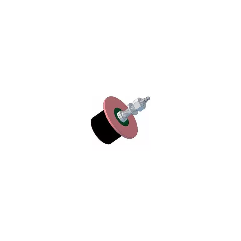 Rouleau n° 11a – rouleau en acier-caoutchouc Ø78 mm pour machines Grimme | OEM Grimme 200.04530 | fabricant KiJ