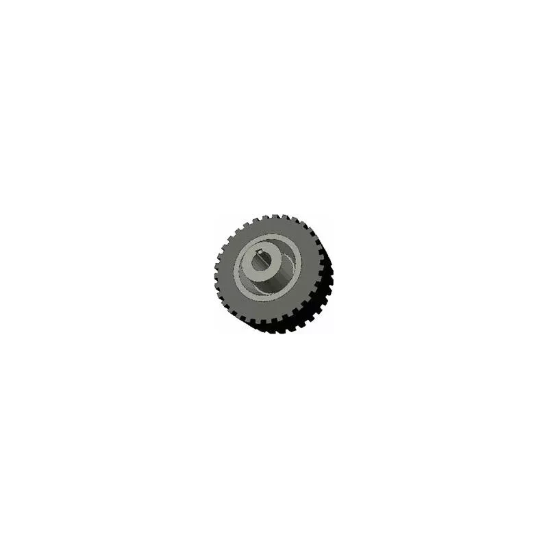 Rouleau n° 35 – rouleau en fonte-caoutchouc Ø145 mm pour machines Grimme | OEM Grimme 300.01927 | fabricant KiJ