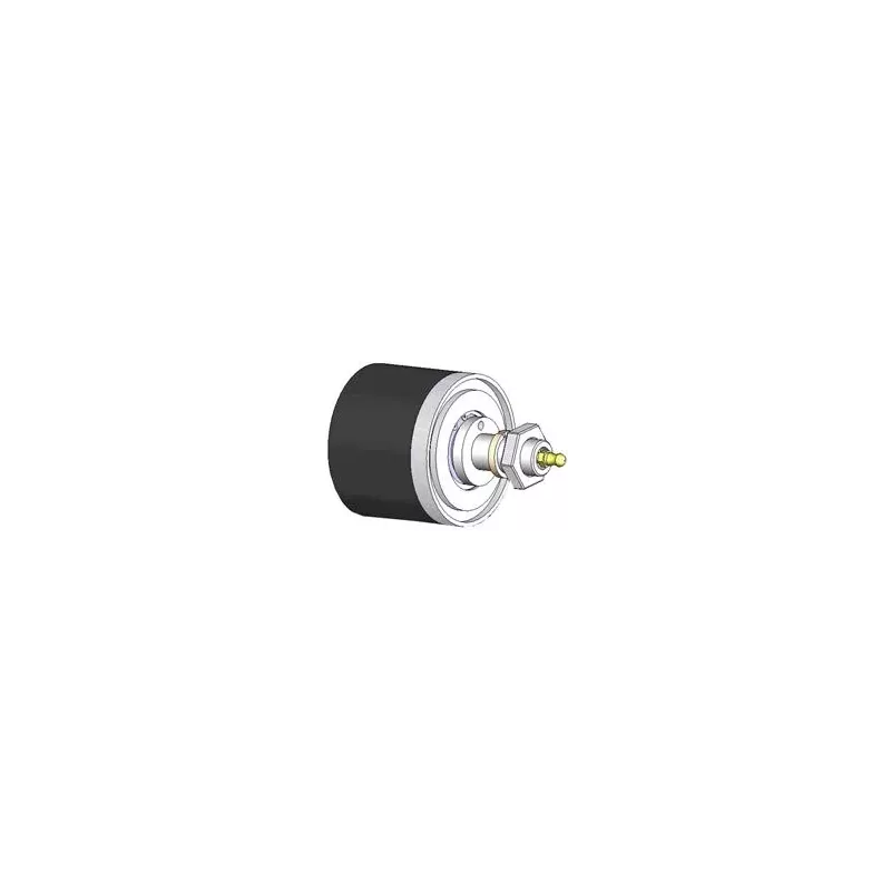 Rouleau n° 62 – rouleau de renvoi en acier-caoutchouc Ø100 mm pour machines Grimme | OEM Grimme 200.11379, 200.46387 | fabricant KiJ