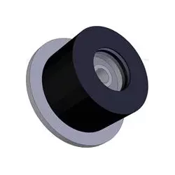 Rouleau n° 71 – rouleau en acier-caoutchouc Ø95 mm | fabricant KiJ