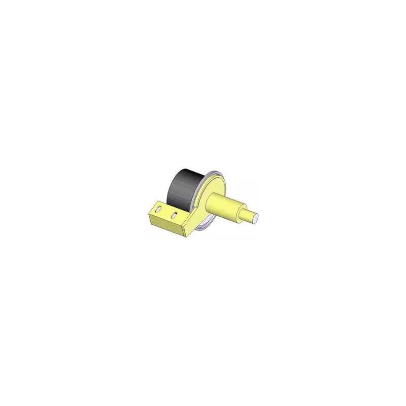 Rouleau n° 122a – rouleau de renvoi en acier-caoutchouc Ø100 mm pour machines Grimme | OEM Grimme 200.43274, 076.00759, 100.42712 | fabricant KiJ