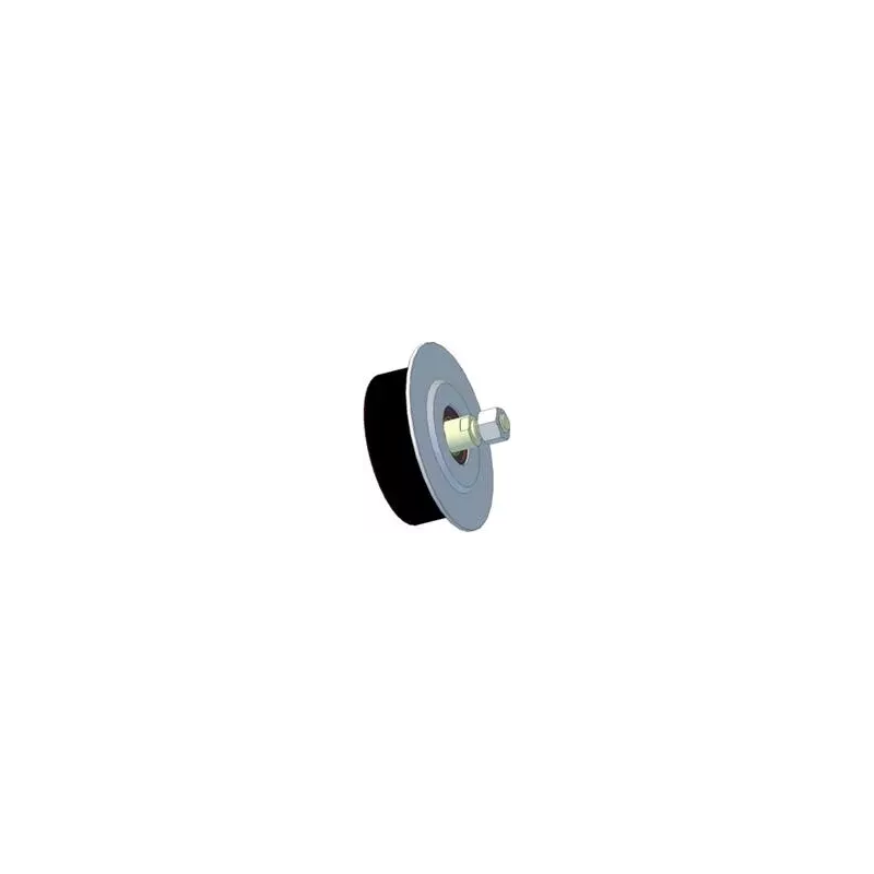 Rouleau n° 143 – rouleau en acier-caoutchouc Ø120 mm | fabricant KiJ