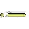 Rouleau n° 256 – rouleau racleur en acier-caoutchouc Ø92 mm pour machines Grimme | OEM Grimme 076.04292 | fabricant KiJ