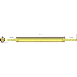 Rouleau n° 310 – rouleau racleur en acier-caoutchouc Ø64 mm pour machines Grimme SR 80-40 | OEM Grimme 100.24899 | fabricant KiJ